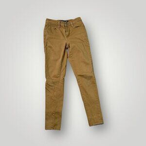 Levis Womens Hi Rise Skinny Jeans Size 0/25 Orange Denim Stretch